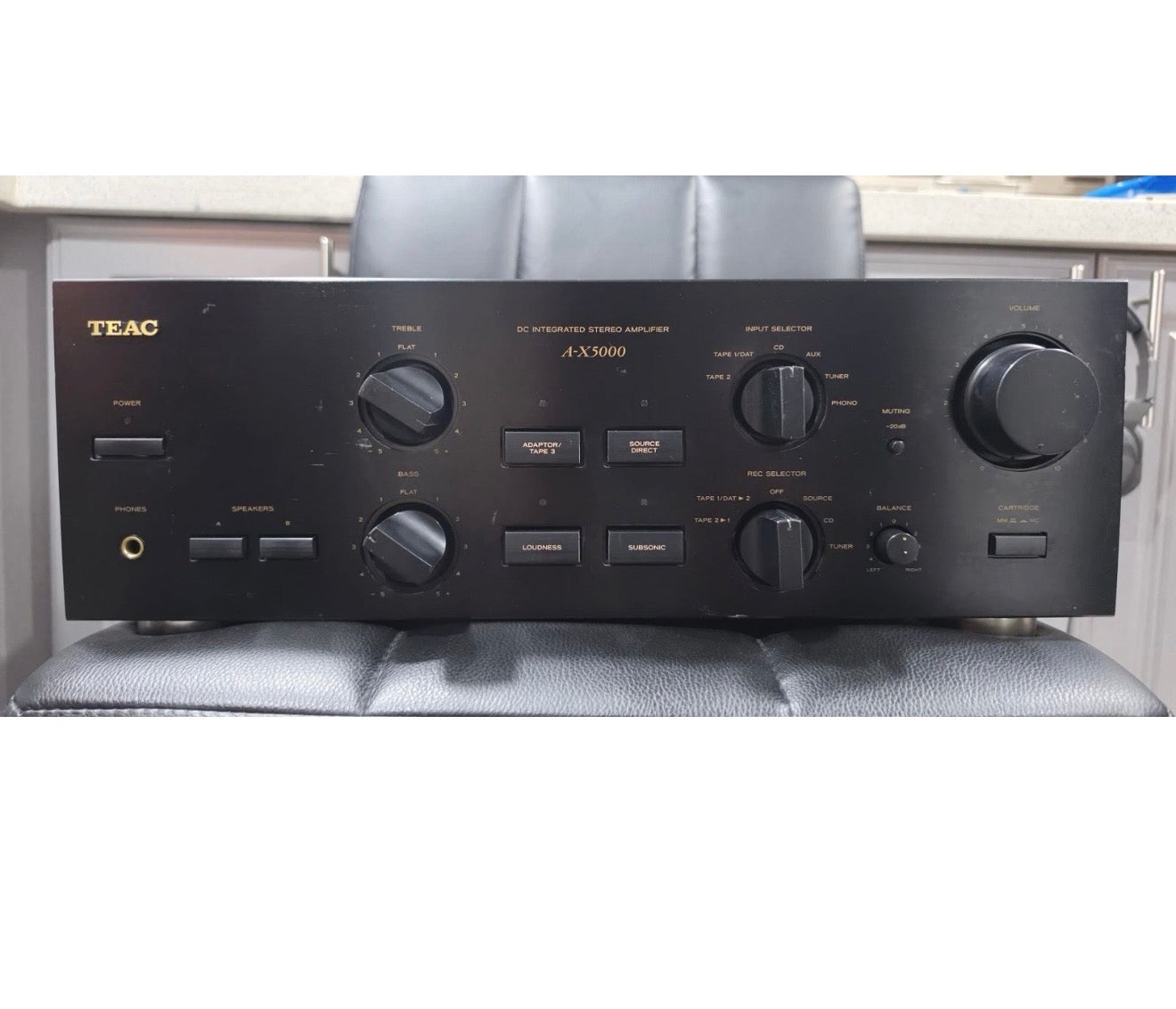 TEAC A-X5000 AUDIOPHILE DC Integrated Stereo Amplifier FRESH SERVICE 75WPC Rare!