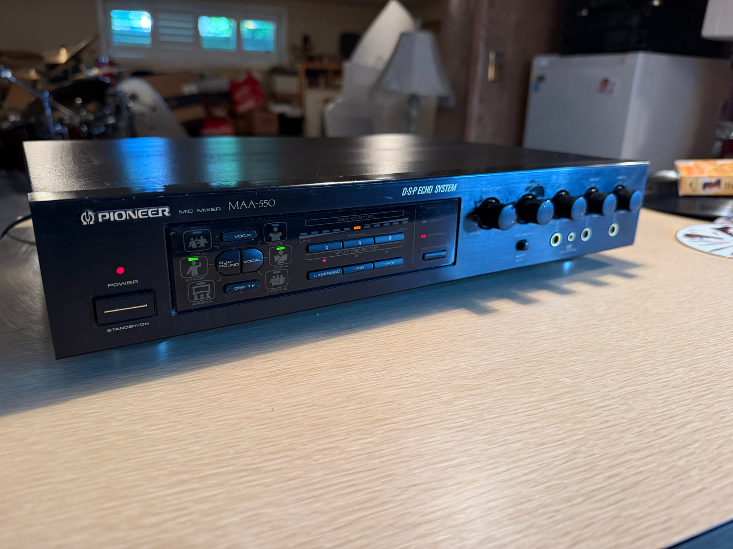 Pioneer MAA‑550 Microphone Mixer Vintage PA Audio Mic Mixer Japan Serviced🔥🎶