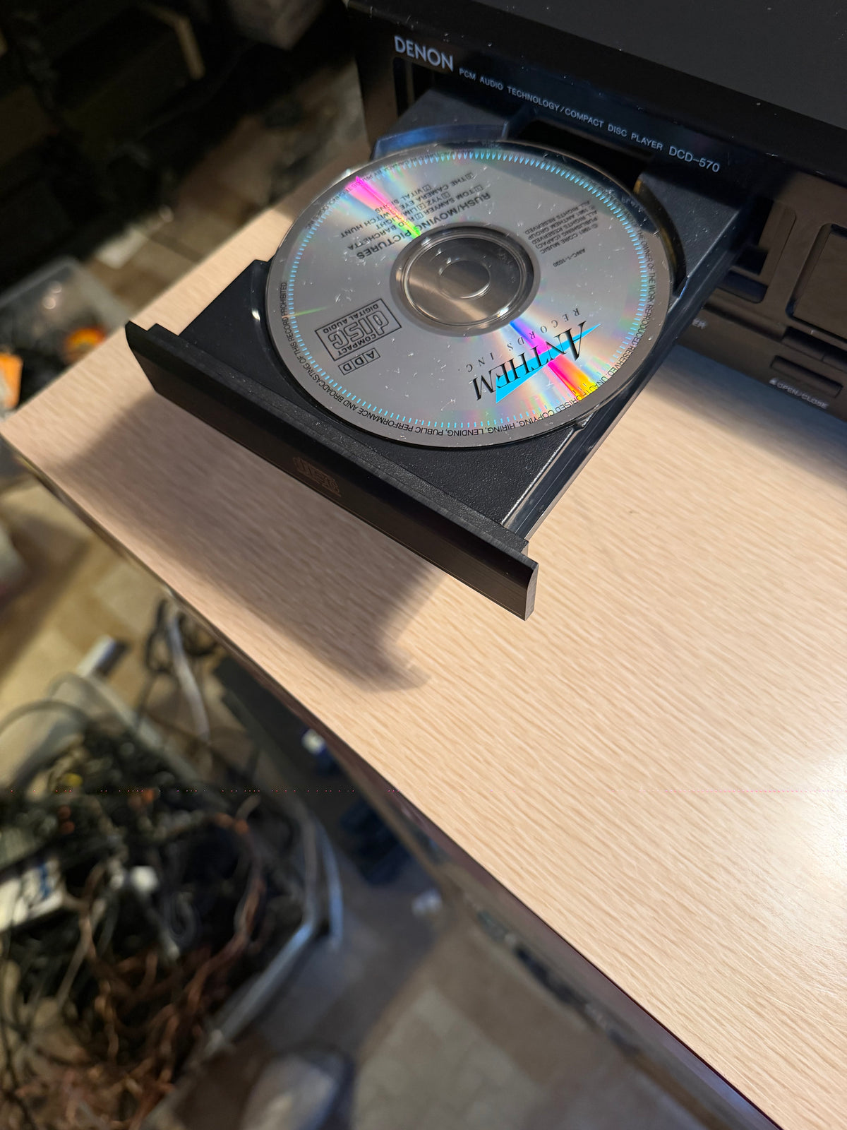Denon DCD-570 PCM Audio Technology/Compact Disc Player Full Fresh Service Beauty