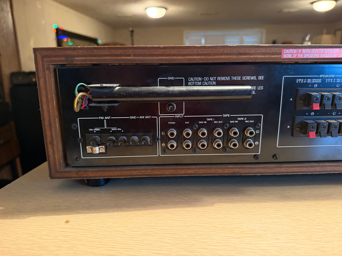 For Repair Yamaha CR-620 Natural Sound AM/FM Receiver, Powers On Volume Issue