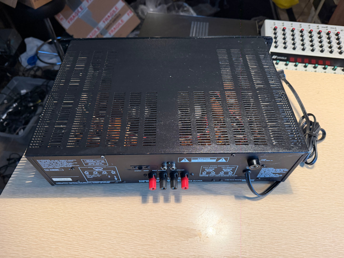 Carver TFM-25 Power Amplifier – Fresh Recap Full Fresh Service 225 WPC Beast🎶🔥