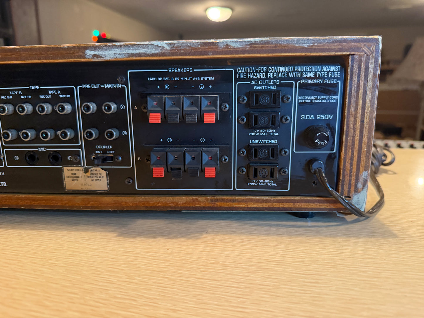 Yamaha CA-600 Vintage Integrated Stereo Amplifier REFINISHED Full Fresh Service!