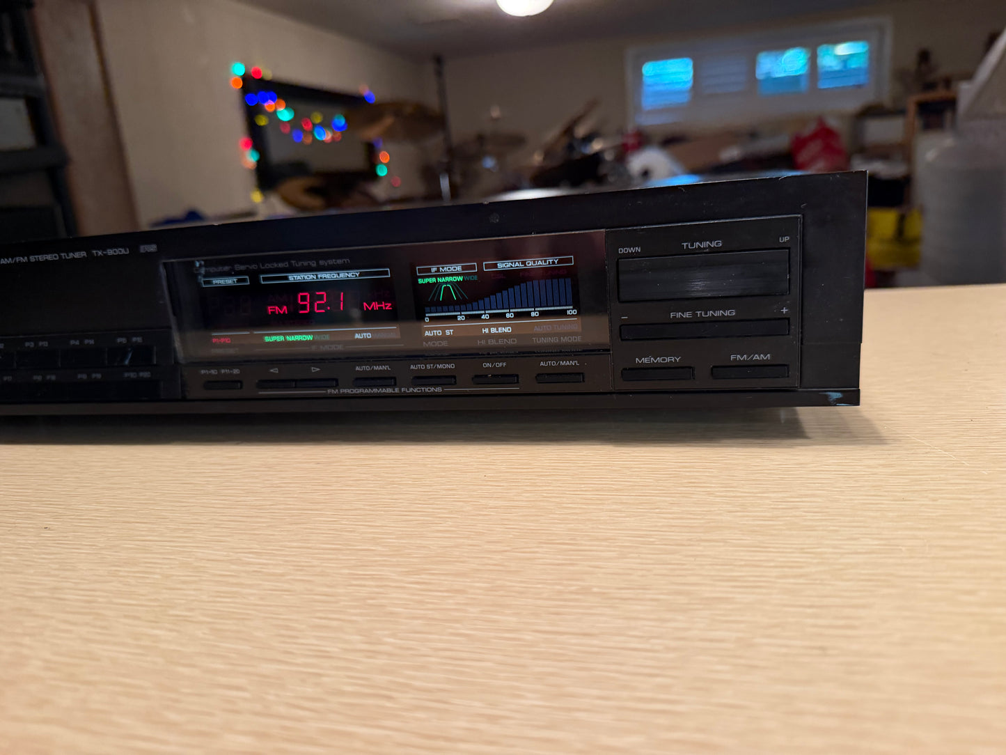 Yamaha TX-900U High Model AM/FM Stereo Tuner Tested Great Working