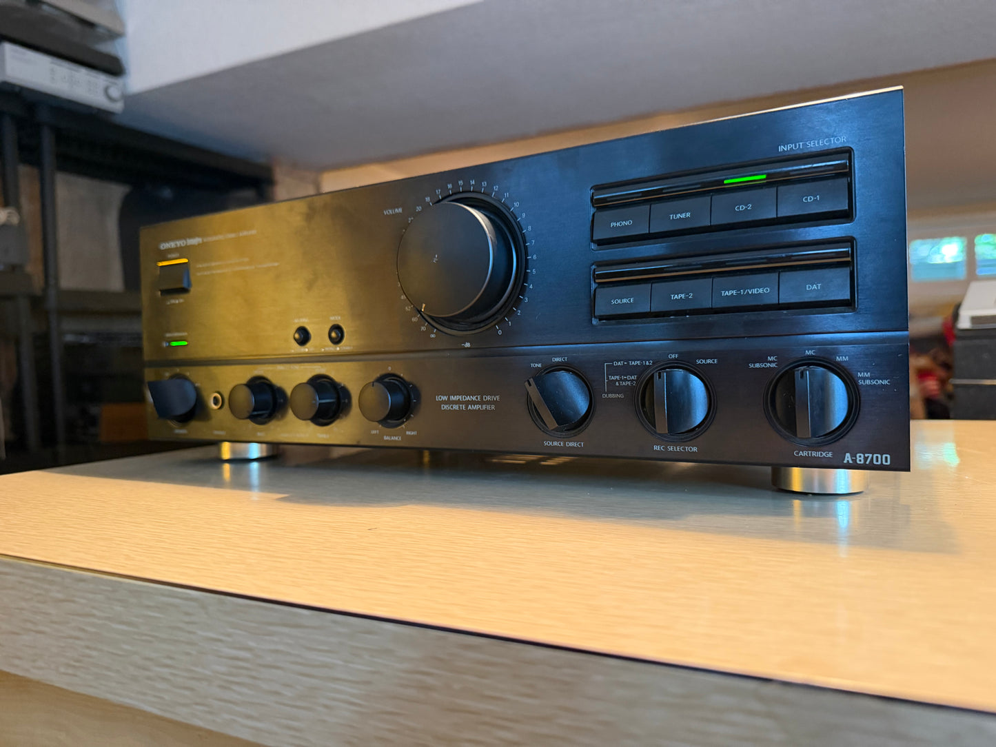 Onkyo Integra A-8700 Stereo Integrated Amplifier Full Fresh Service 105 WPC🔥🎶