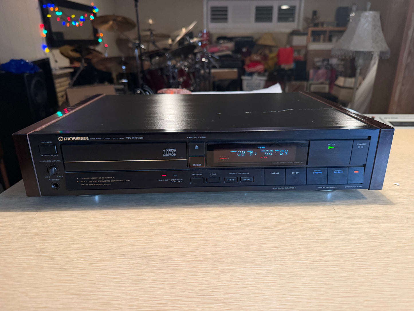 Pioneer PD-9010x CD Player - Wood Sides - Made in Japan Tested Working X Rare🎶