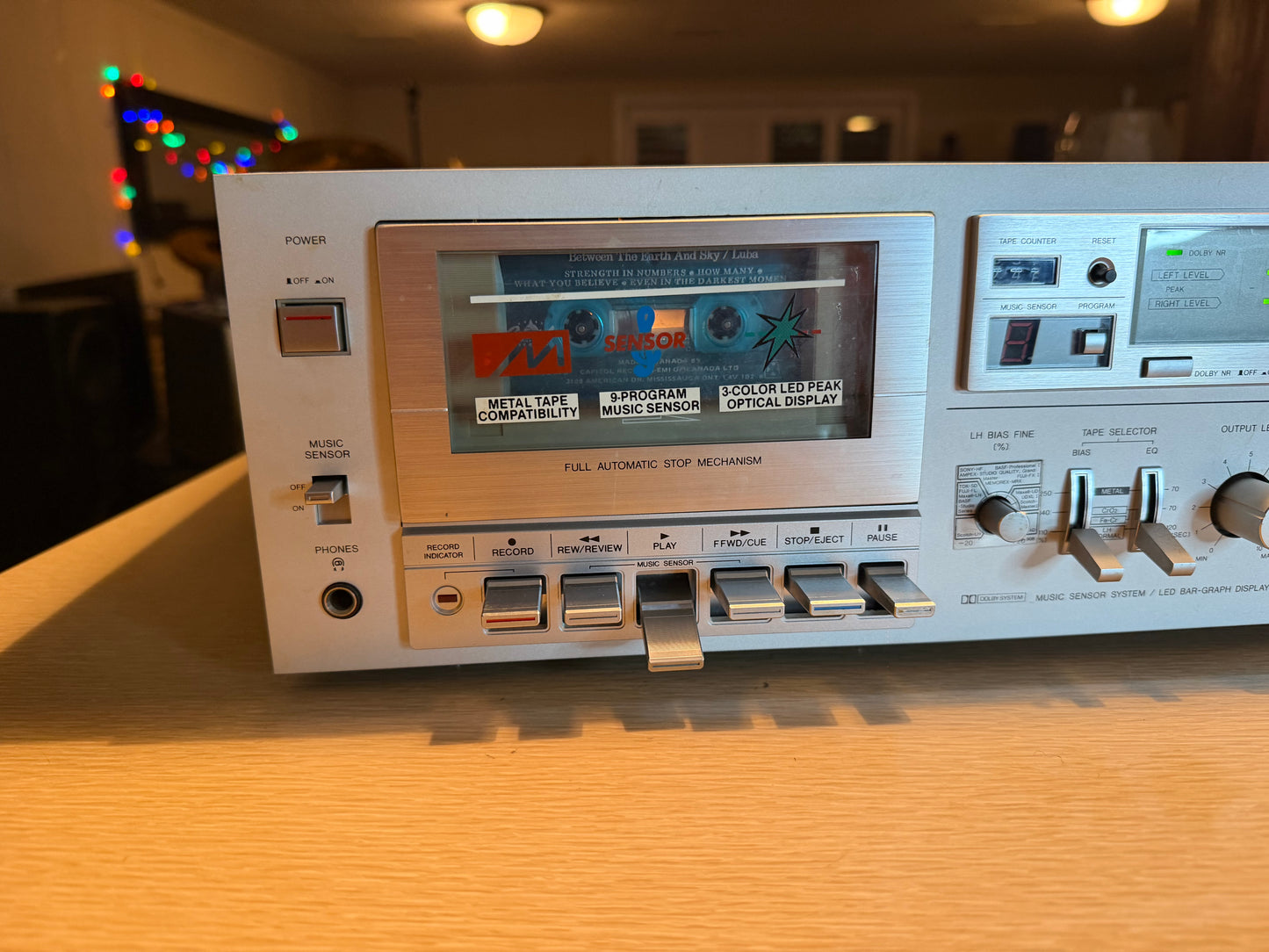 Aiwa L300 AD-L300 U Vintage Stereo Cassette Deck FRESHLY Serviced New Belts Rare