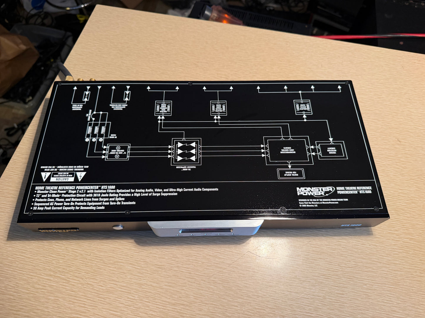 Pre-Owned MONSTER POWER Home Theatre Reference PowerCenter HTS1600 Serviced🎶🔥