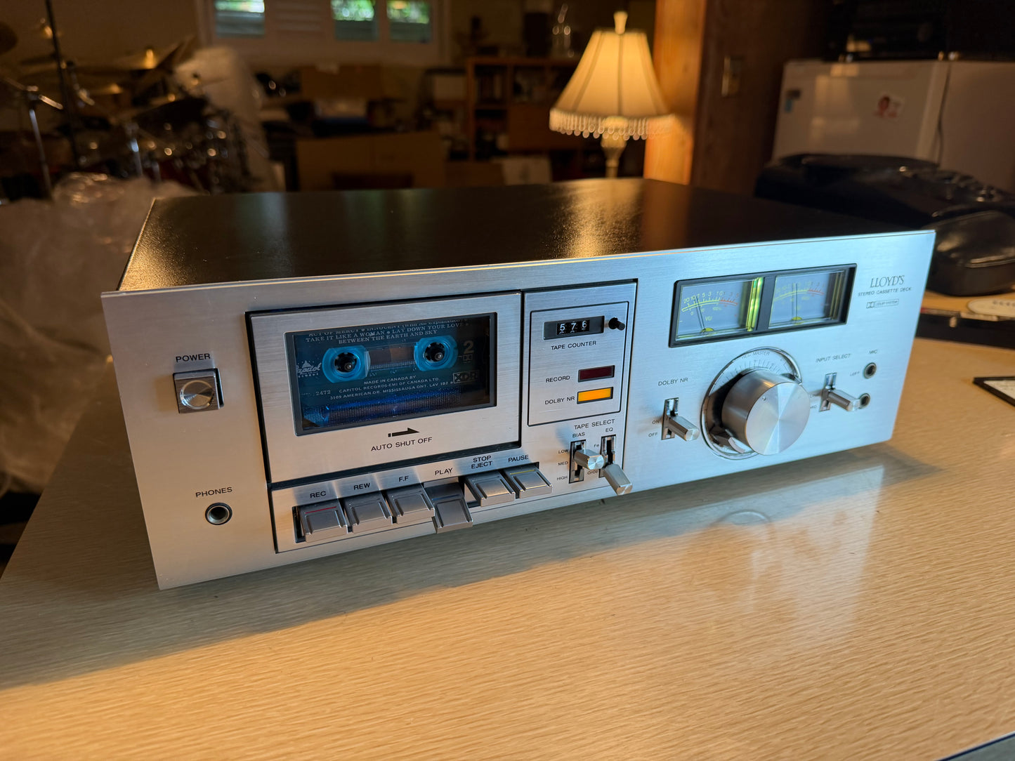 Vintage Lloyds H249 Cassette Deck Stereo Tape Player FRESHLY Serviced X Rare🔥🎶