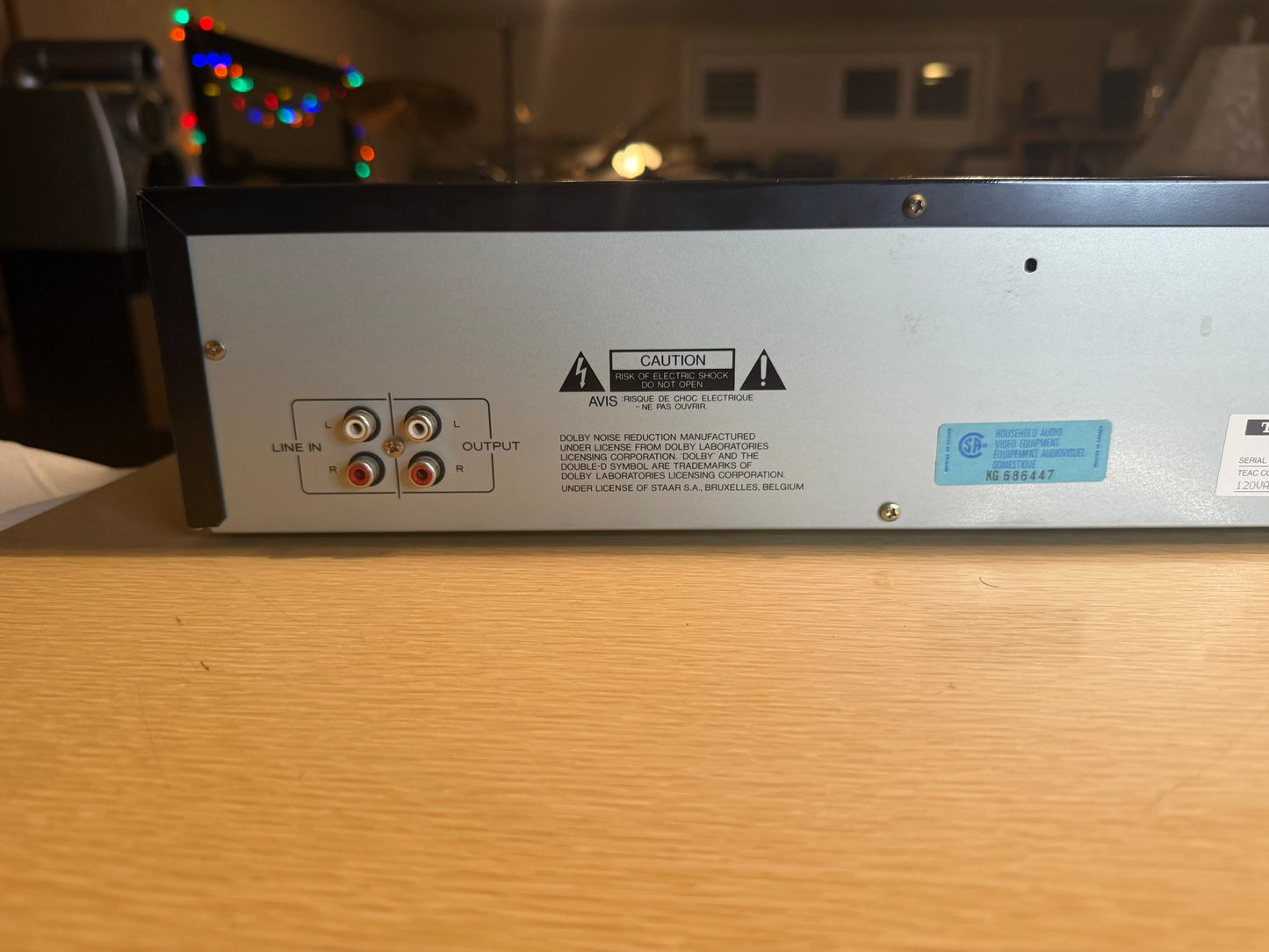 Teac R515 Stereo Tape Cassette Deck Full Fresh Servicing Extremely Rare Sounds👌
