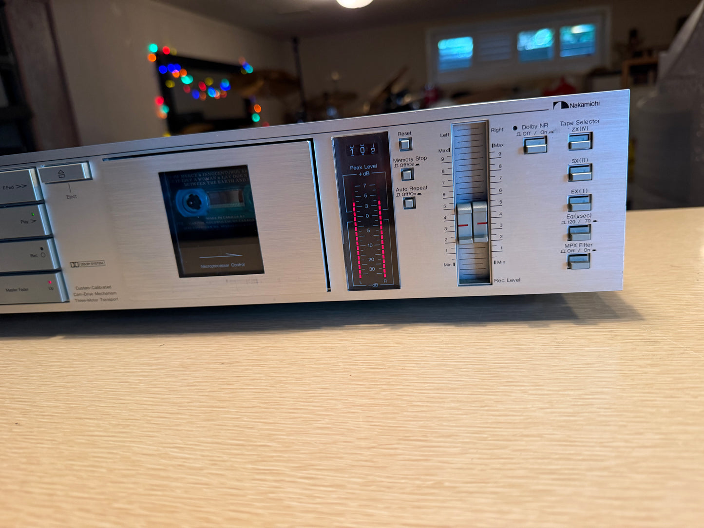 Nakamichi BX-100 Cassette Deck...GEAR Drive!...OEM Box...Pro Serviced! Beauty✅