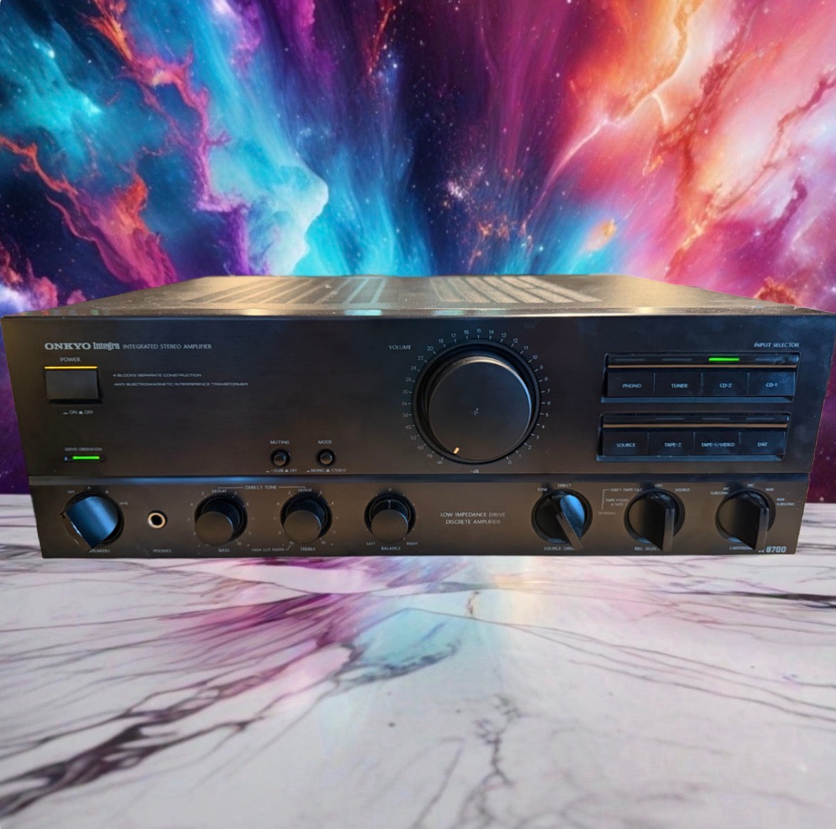 Onkyo Integra A-8700 Stereo Integrated Amplifier Full Fresh Service 105 WPC🔥🎶