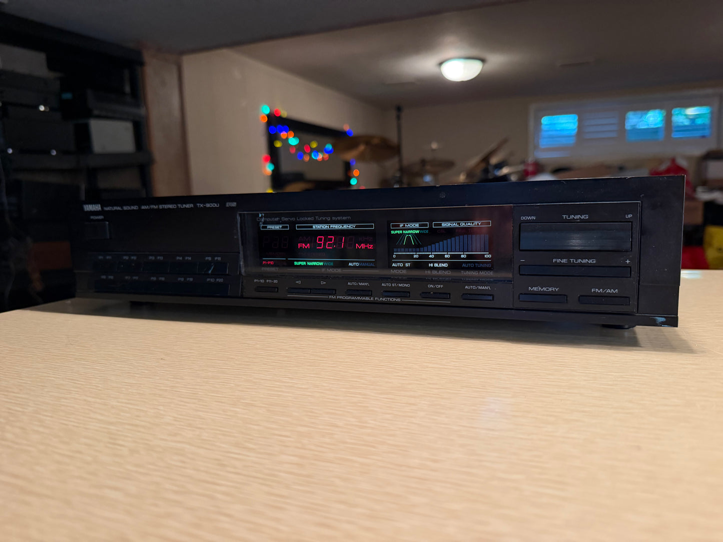 Yamaha TX-900U High Model AM/FM Stereo Tuner Tested Great Working