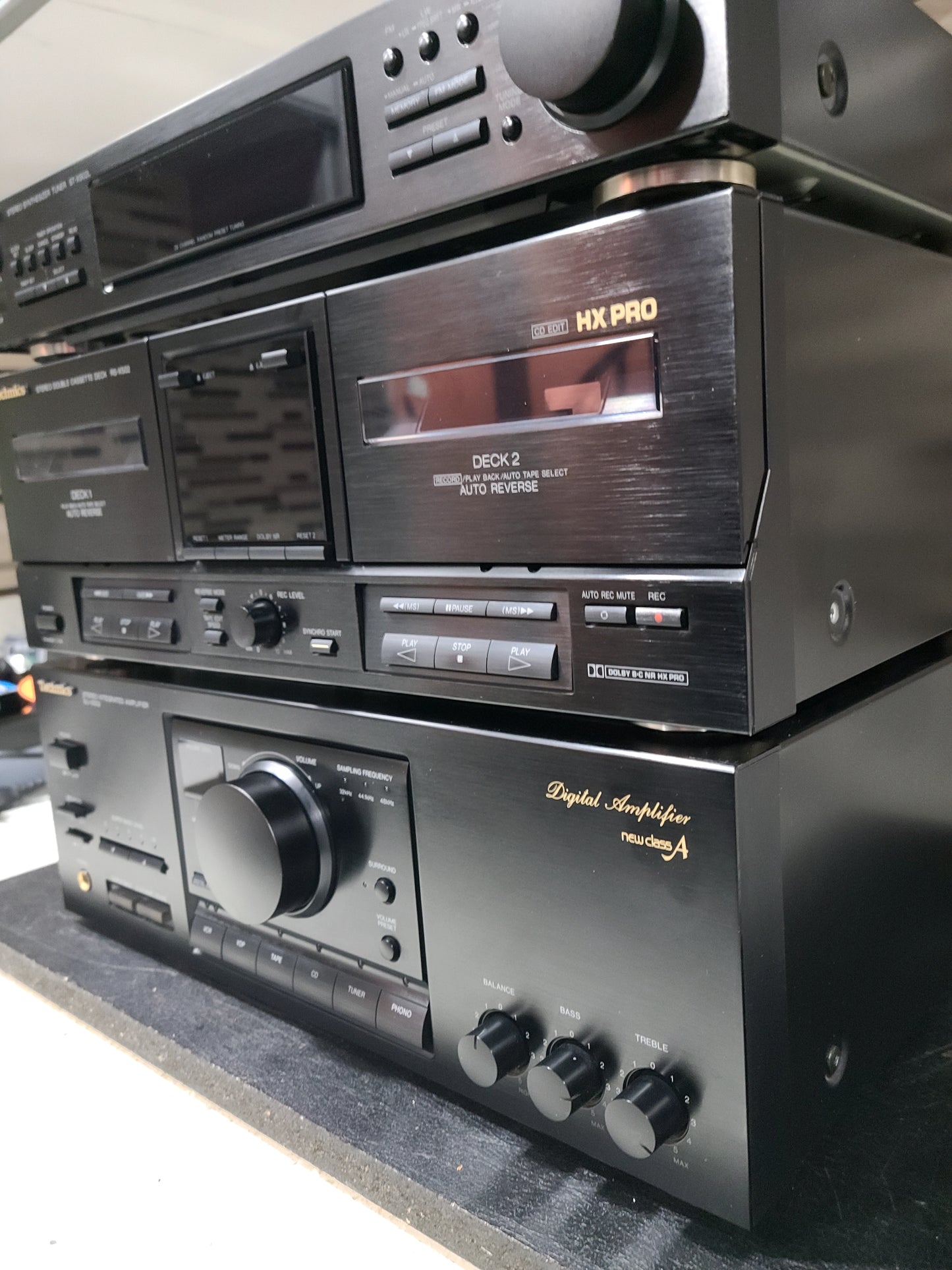 Technics Vintage Stack System SU-X502D Fully Working Rare Hifi Separates