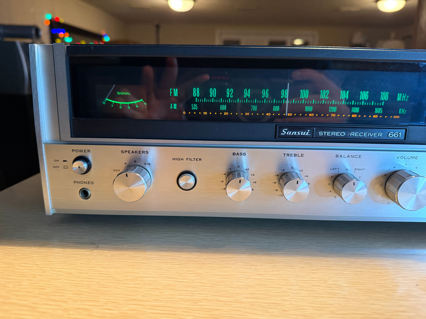 Sansui 661 Stereo Receiver Amplifier Full Fresh Service Near Mint Rare Beauty💎