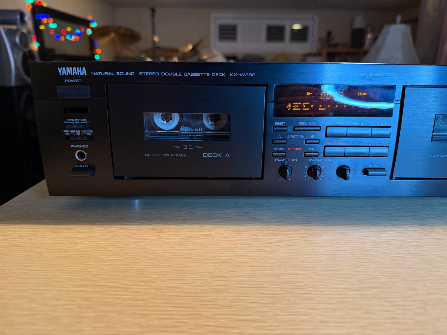 Yamaha KX-W382 Dual Cassette Deck Recorder FRESH SERVICING Near Mint Beauty 🎶💎