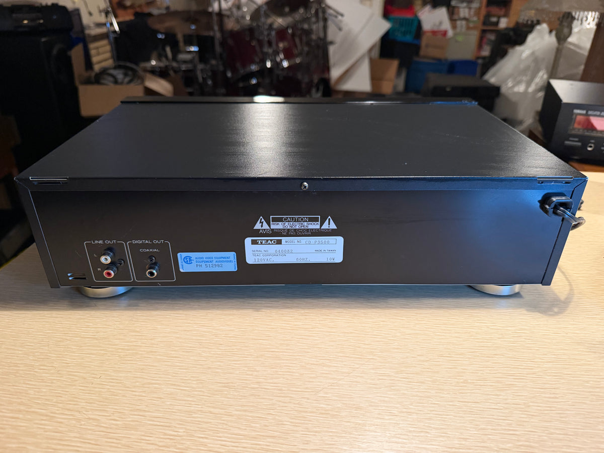 TEAC CD-P3500 CD Player Freshly Serviced Player Excellent Condition New Belts🎶