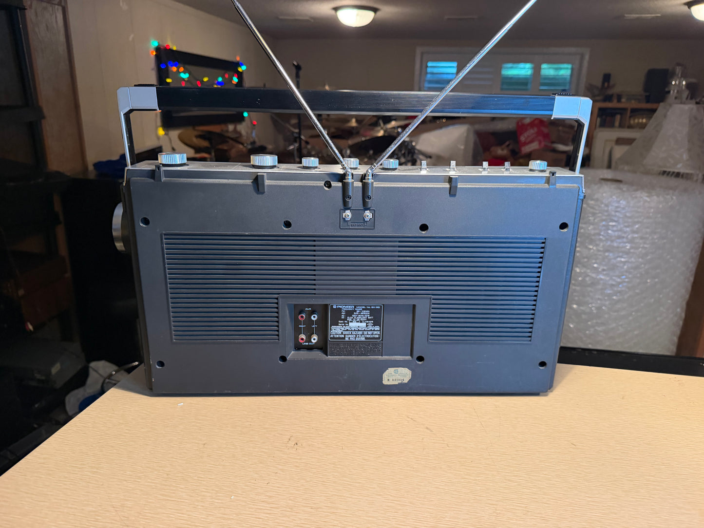 Pioneer SK-95 Runaway Vintage Boombox Cassette Radio AM FM Fresh Pro Servicing🔥