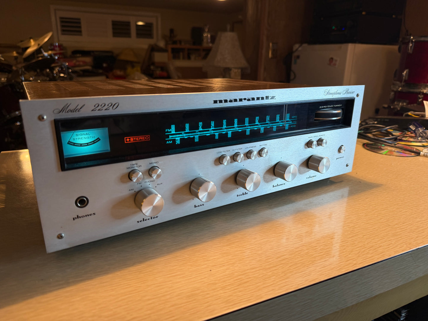 Marantz 2220 Stereophonic Receiver FRESH Bulbs +Full Servicing N Mint CND🔥 Rare