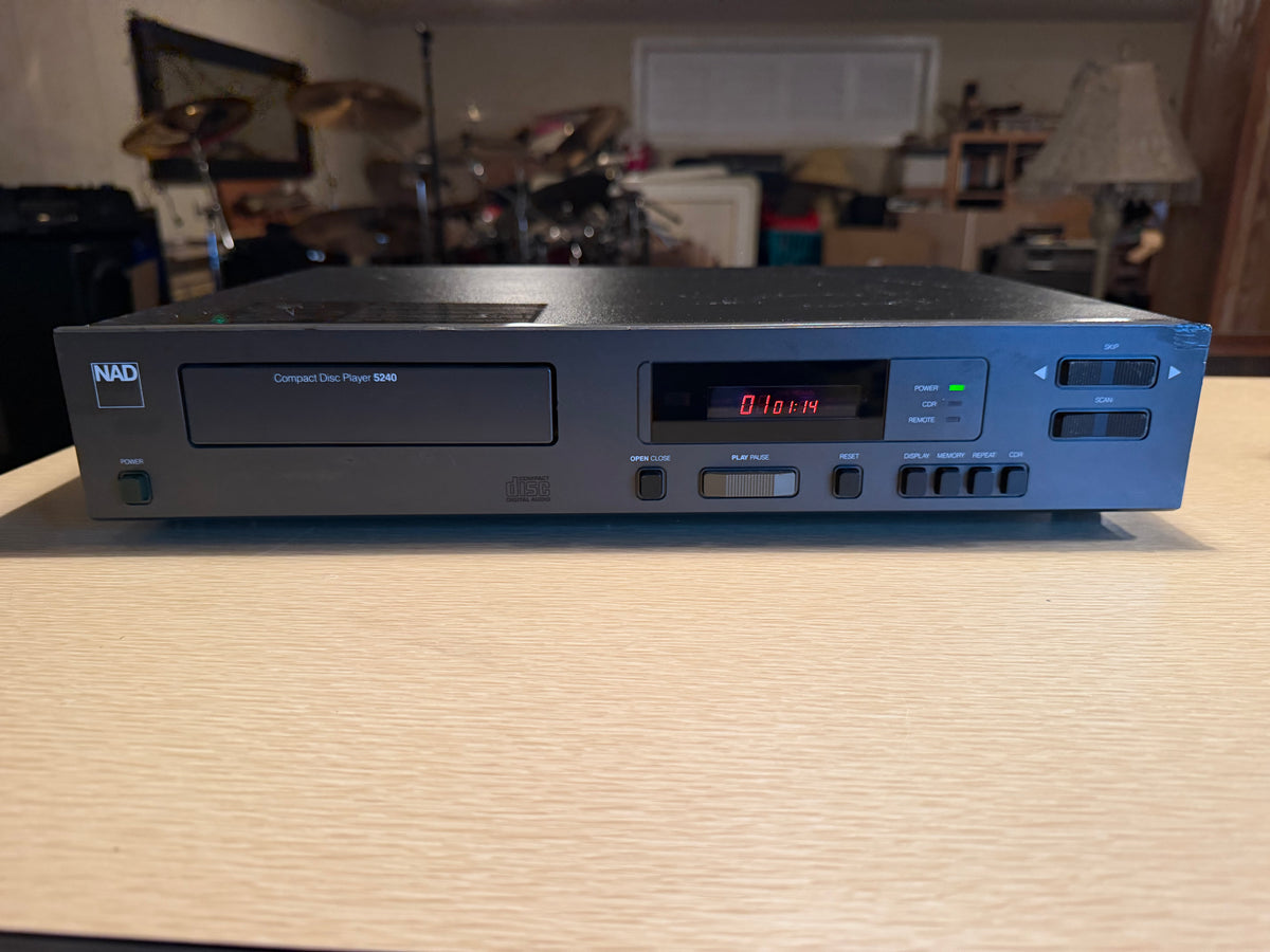 NAD Compact Disc Player 5240 High Fidelity Fresh Service V Rare Beauty🎶🔥