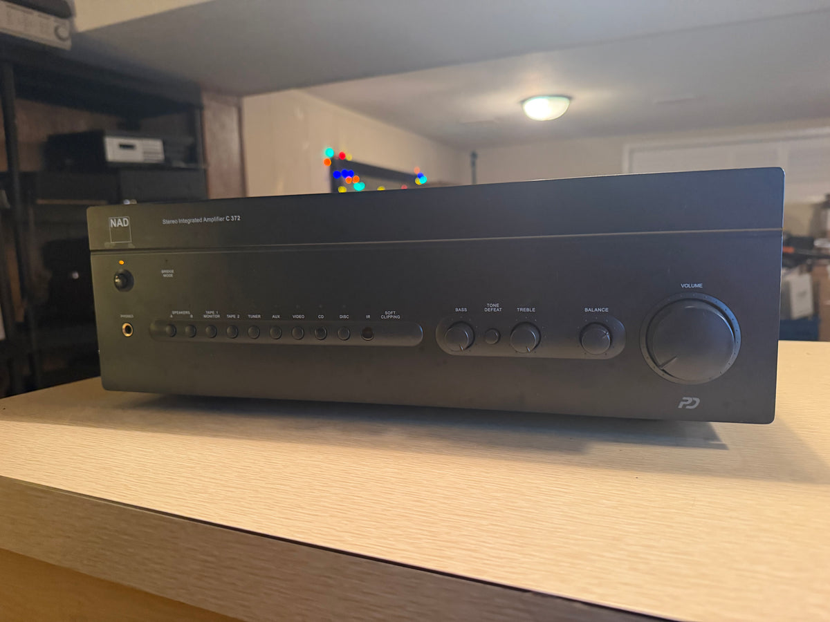 NAD C372 Stereo Integrated Amplifier 150W/Ch Fresh Pro Service Hi-Fi Audiophile