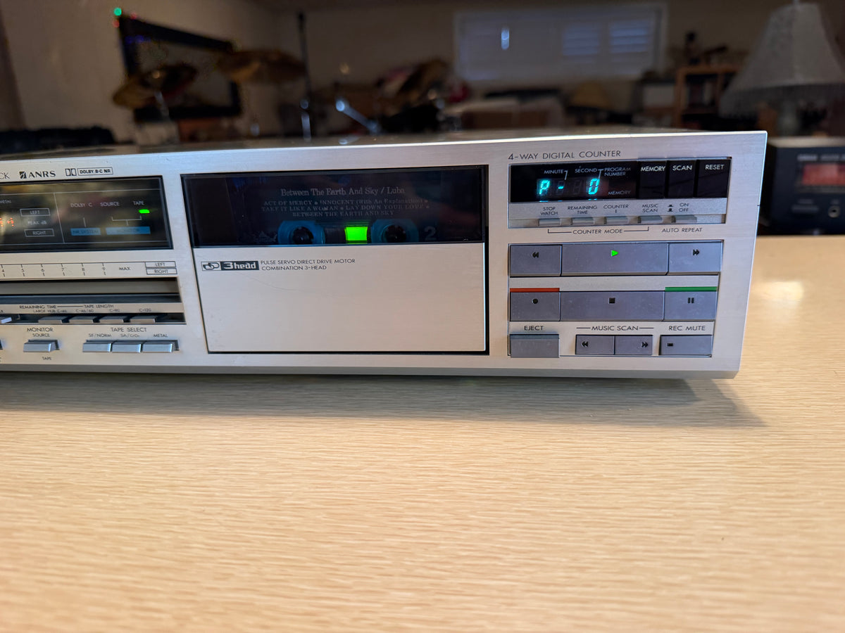 Vintage JVC DD-77 3 Head High Fidelity Stereo Cassette Deck Freshly Serviced🎶🔥