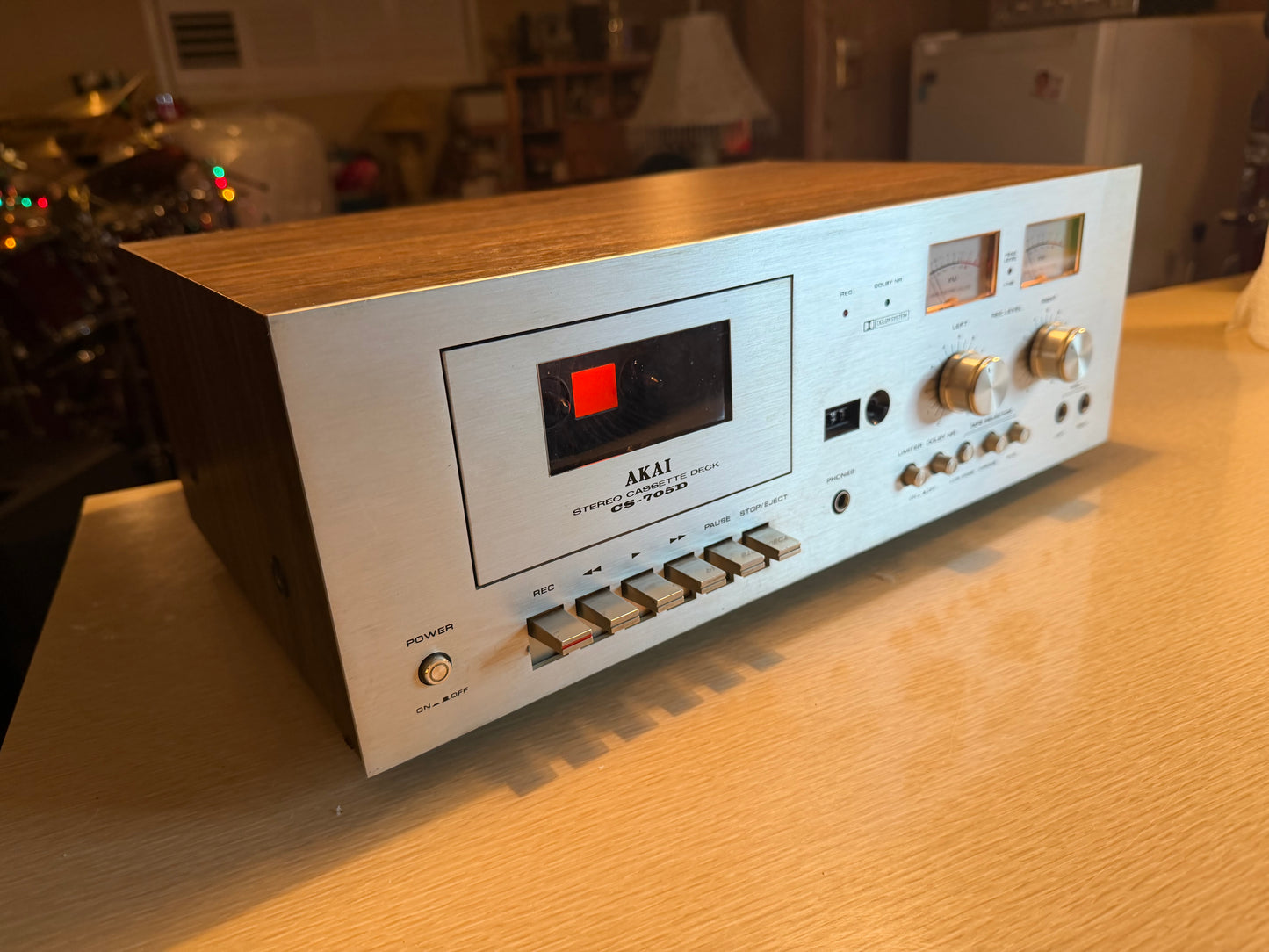 AKAI CS-705D Cassette Deck - FULL FRESH SERVICING Audiophile Candy Gem💎🔥
