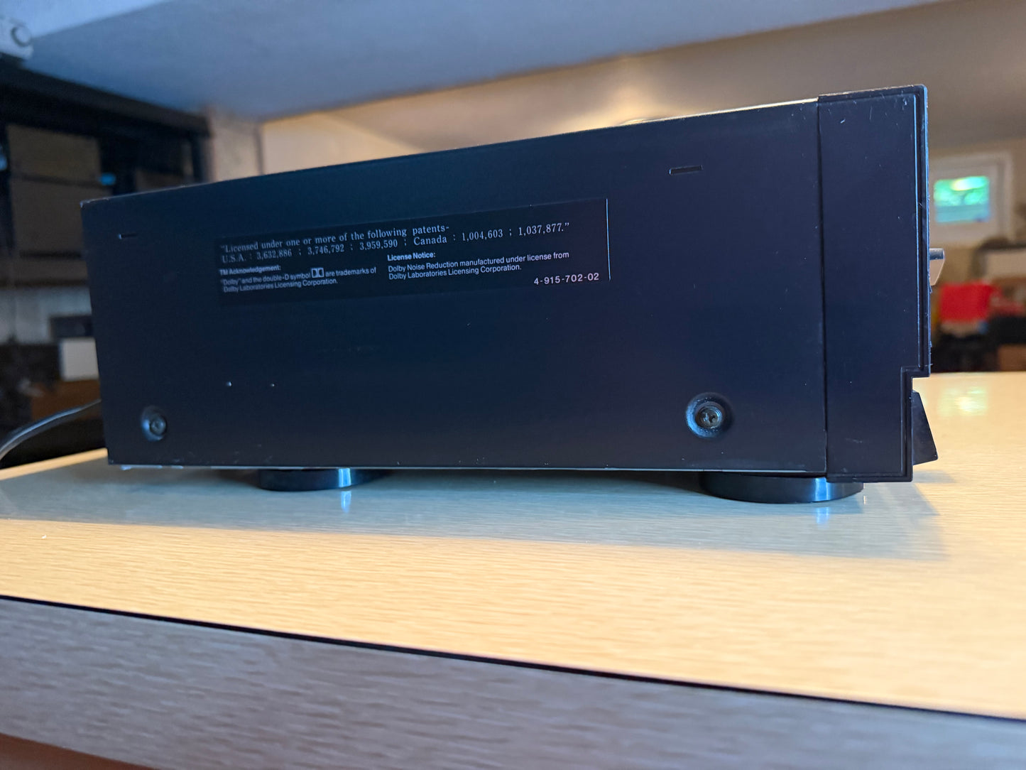 Sony TA-AV490 Integrated Stereo Amplifier Dolby Pro Logic Surround Fresh Service
