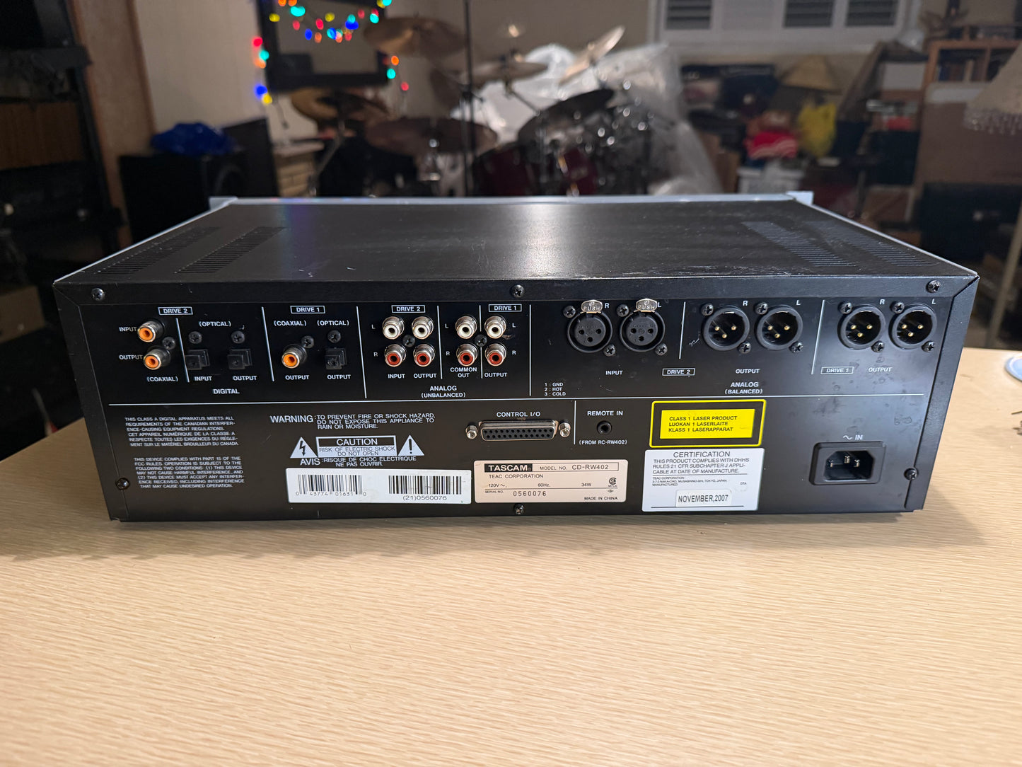 Tascam CD-RW402 Professional Compact Disc Recorder FRESHLY serviced New Belts✅