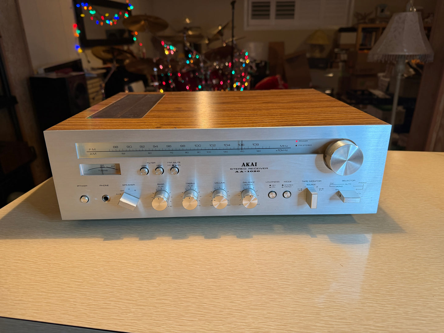AKAI AA-1020 HiFi Stereo Integrated Amplifier SERVICED RECAPPED REFINISHED 🔥🎶