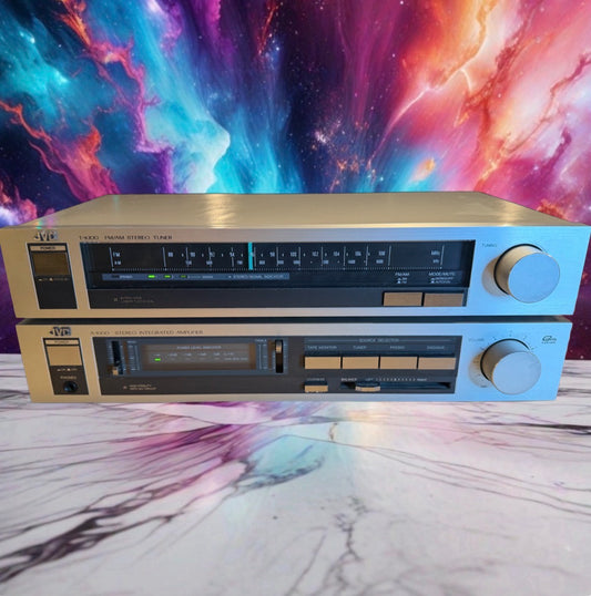 JVC K‑100 + T‑K100 Matching Components | Serviced | Clean | Working