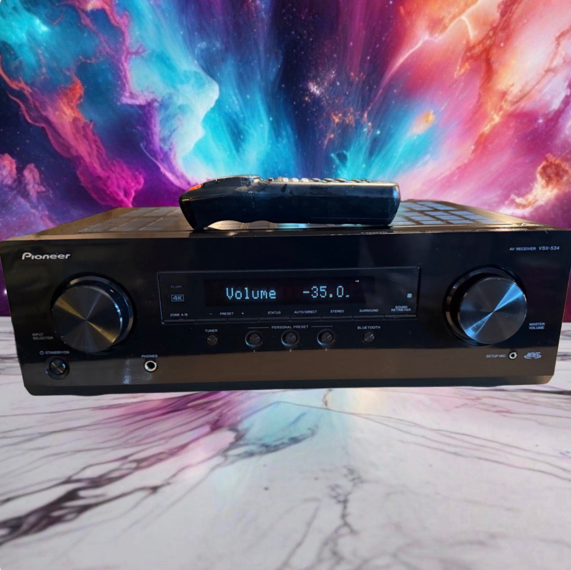 Pioneer VSX-534 4K HDR 2.2 Dolby Atmos Bluetooth Receiver Amp N Mint Serviced🔥