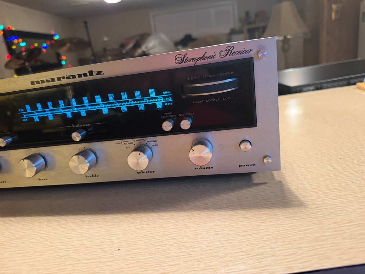 Marantz 2215B Stereo Receiver, New LED's, Fresh Pro Service Near Mint Beauty🎶🔥