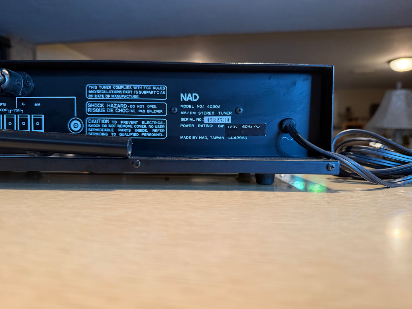 Beautiful Vintage NAD Model 4020A Stereo AM/FM Tuner, Serviced Beauty V Rare🔥🎶