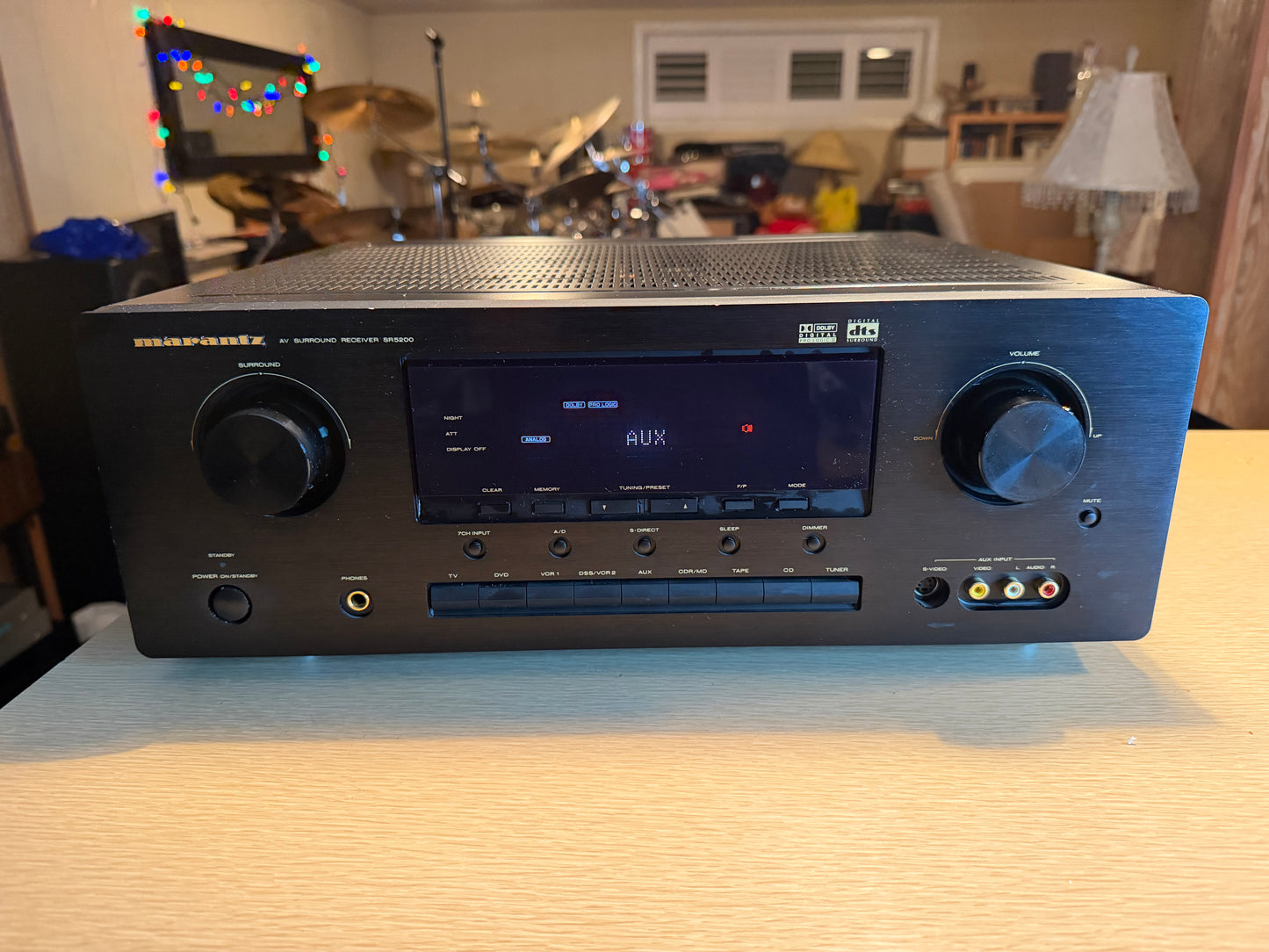 Marantz SR5200 AV Receiver 6.1 Channel Vintage HiFi Surround Amplifier Serviced!