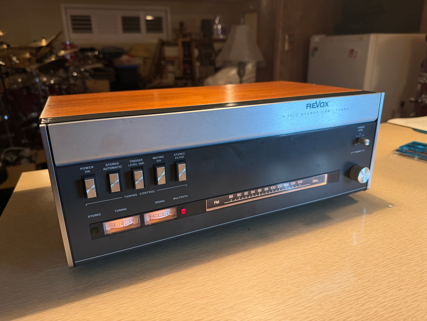 Revox A 76 Radio Studer - Revox tuner build 1968 Made In Switzerland Serviced🎶