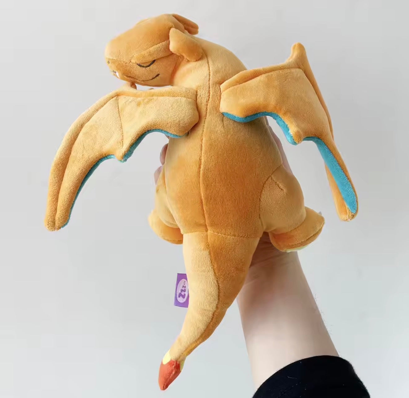 Sleeping Charizard Plush 18cm • Cute Pokémon Soft Toy • Kawaii Dragon Gift🔥