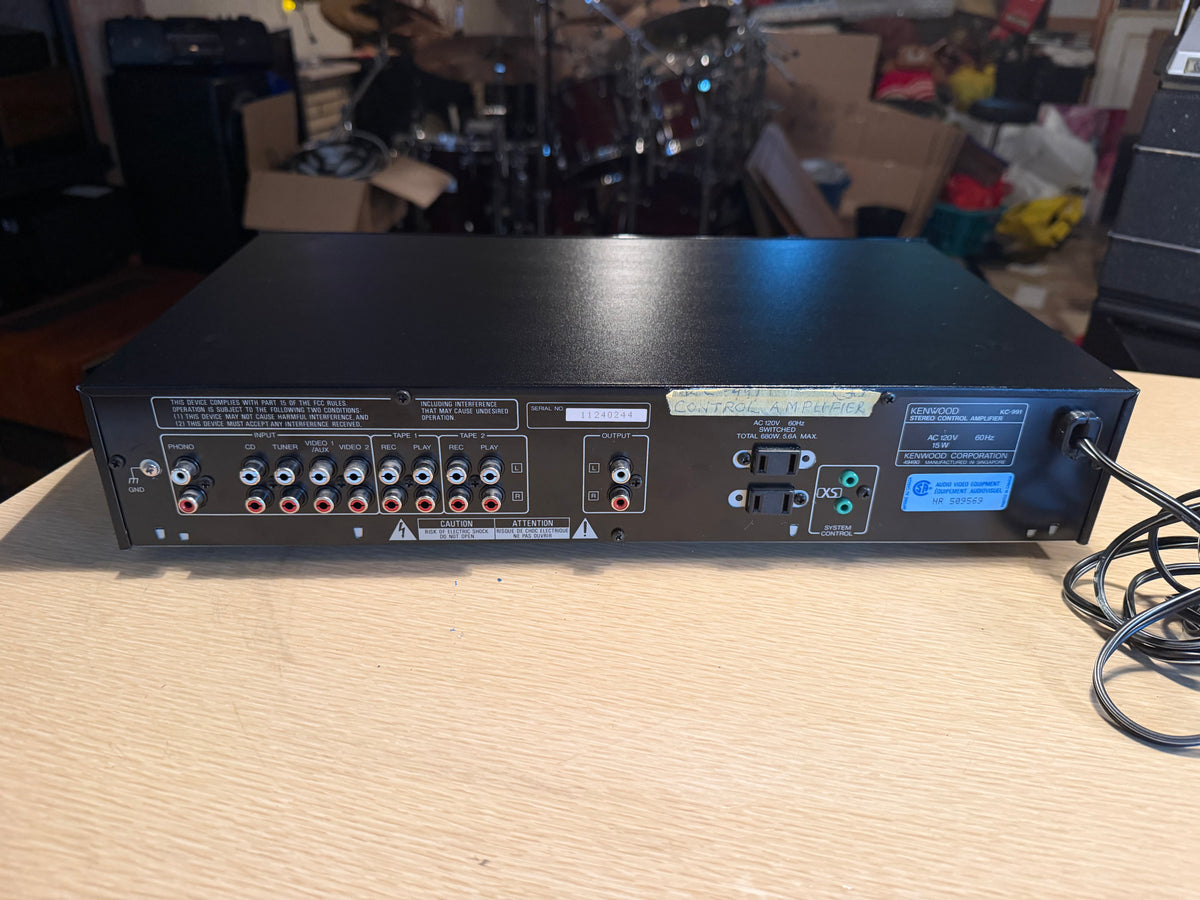 Preamplifier Kenwood KC 991 | Excellent Freshly Serviced | Very Rare Beauty🔥🎶