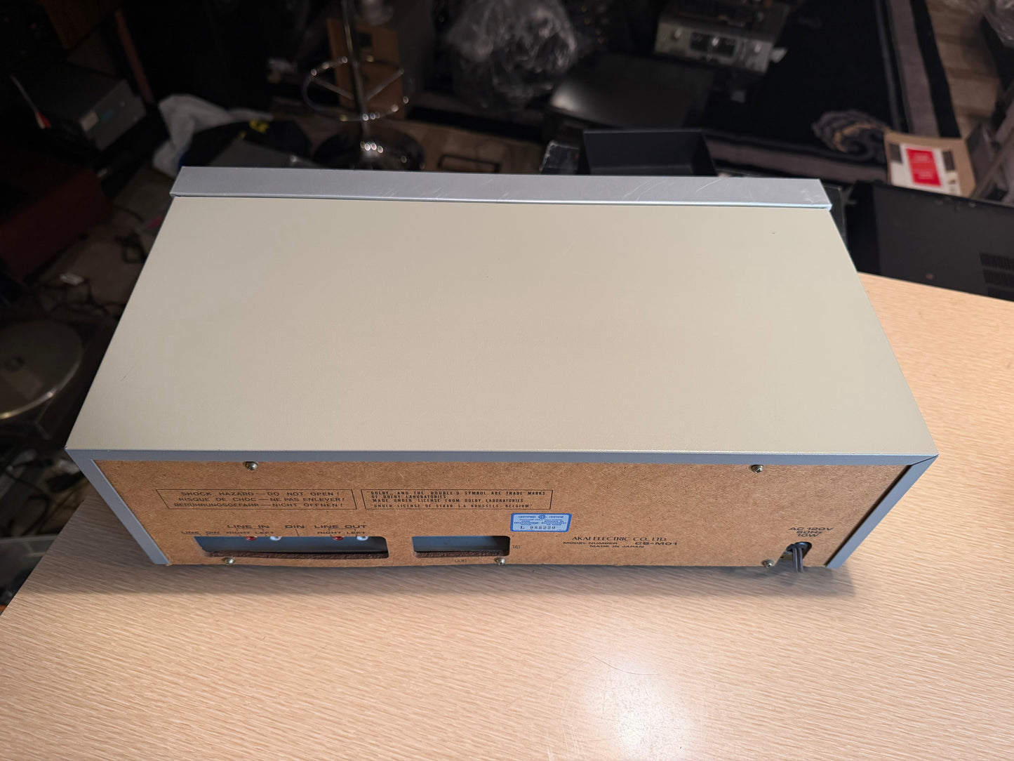 Akai CS-M01A  Cassette Deck Dolby - Clean, Working, Full Fresh Servicing Rare🎶