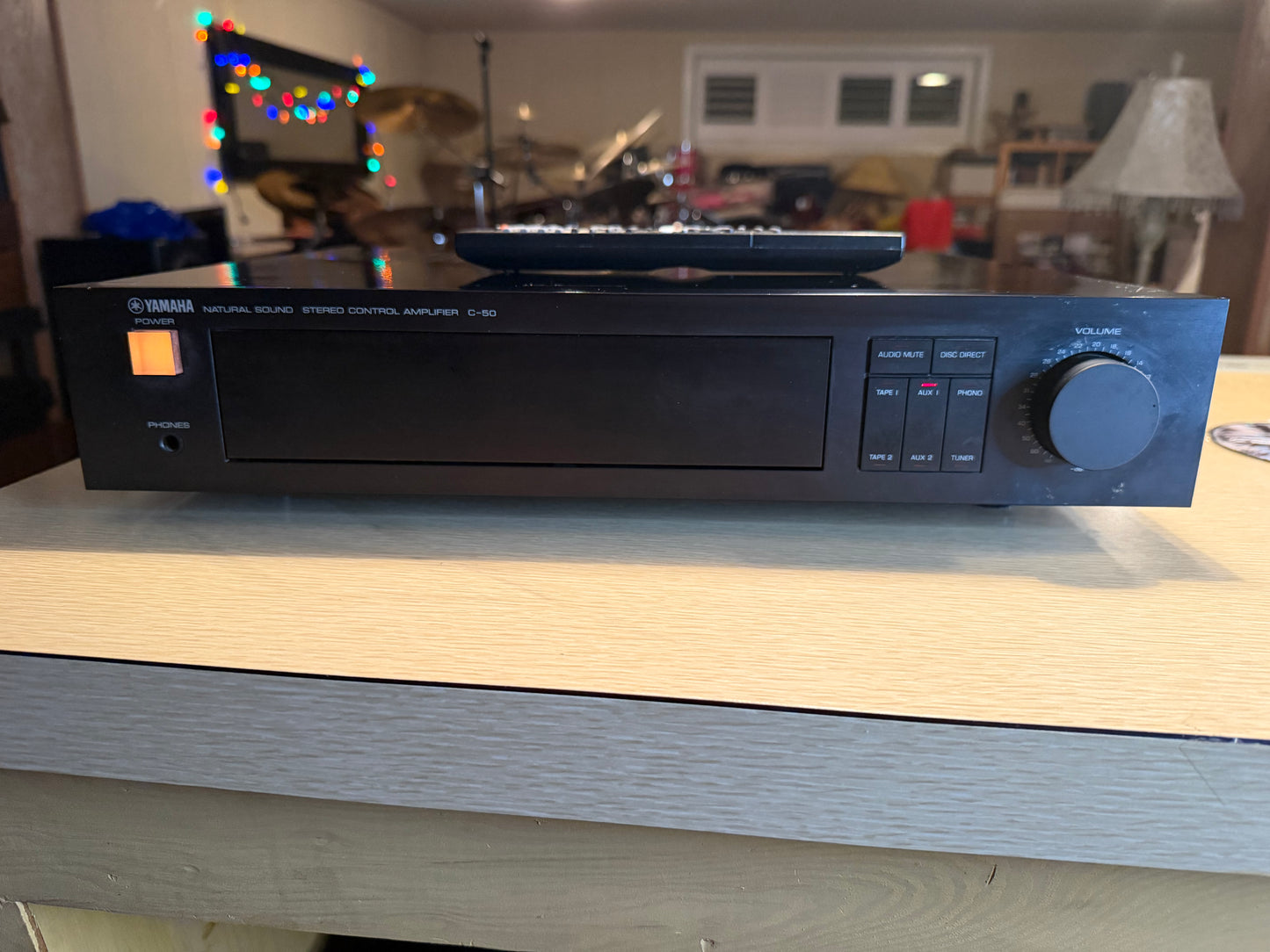 Yamaha C-50 Natural Sound Stereo Control Pre Amp/Amplifier Full Fresh Service🎶