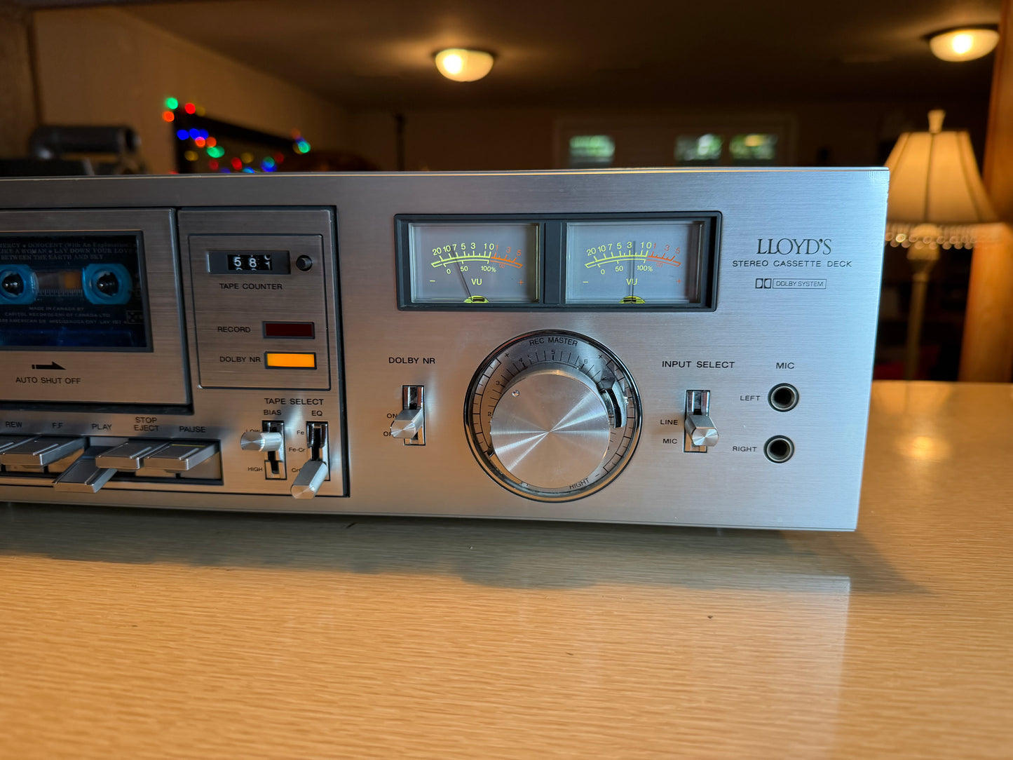 Vintage Lloyds H249 Cassette Deck Stereo Tape Player FRESHLY Serviced X Rare🔥🎶
