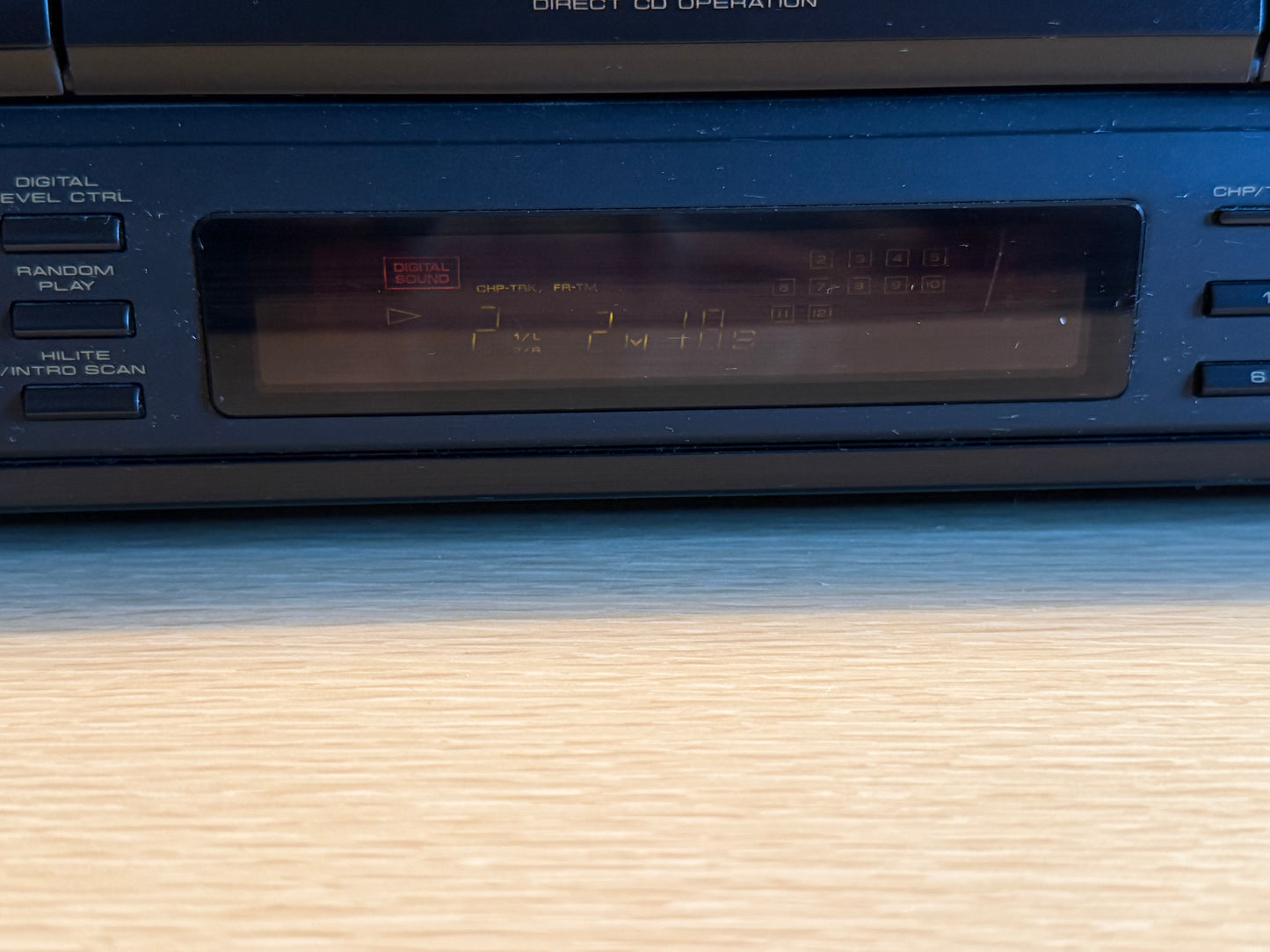 Vintage PIONEER Laser Disc Player CLD-S201 Tested & Working! Great Cond + Remote