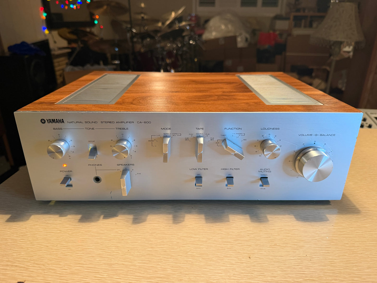 Yamaha CA-600 Vintage Integrated Stereo Amplifier REFINISHED Full Fresh Service!
