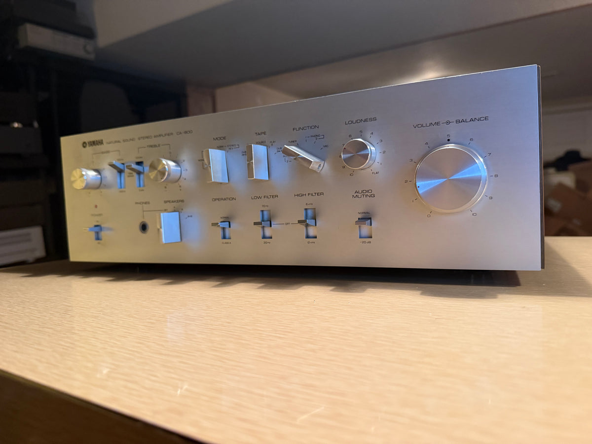 Vintage Mid 1970s Yamaha CA-800 Integrated Stereo Amplifier Pro Service N Mint🔥