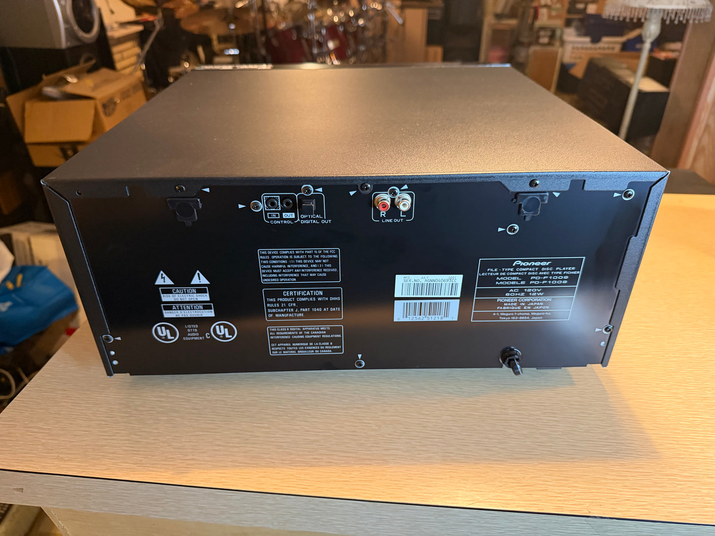 Pioneer  PD-F1009 301 CD Carousel Changer w/ Remote Like New MINT V Low Usage🔥