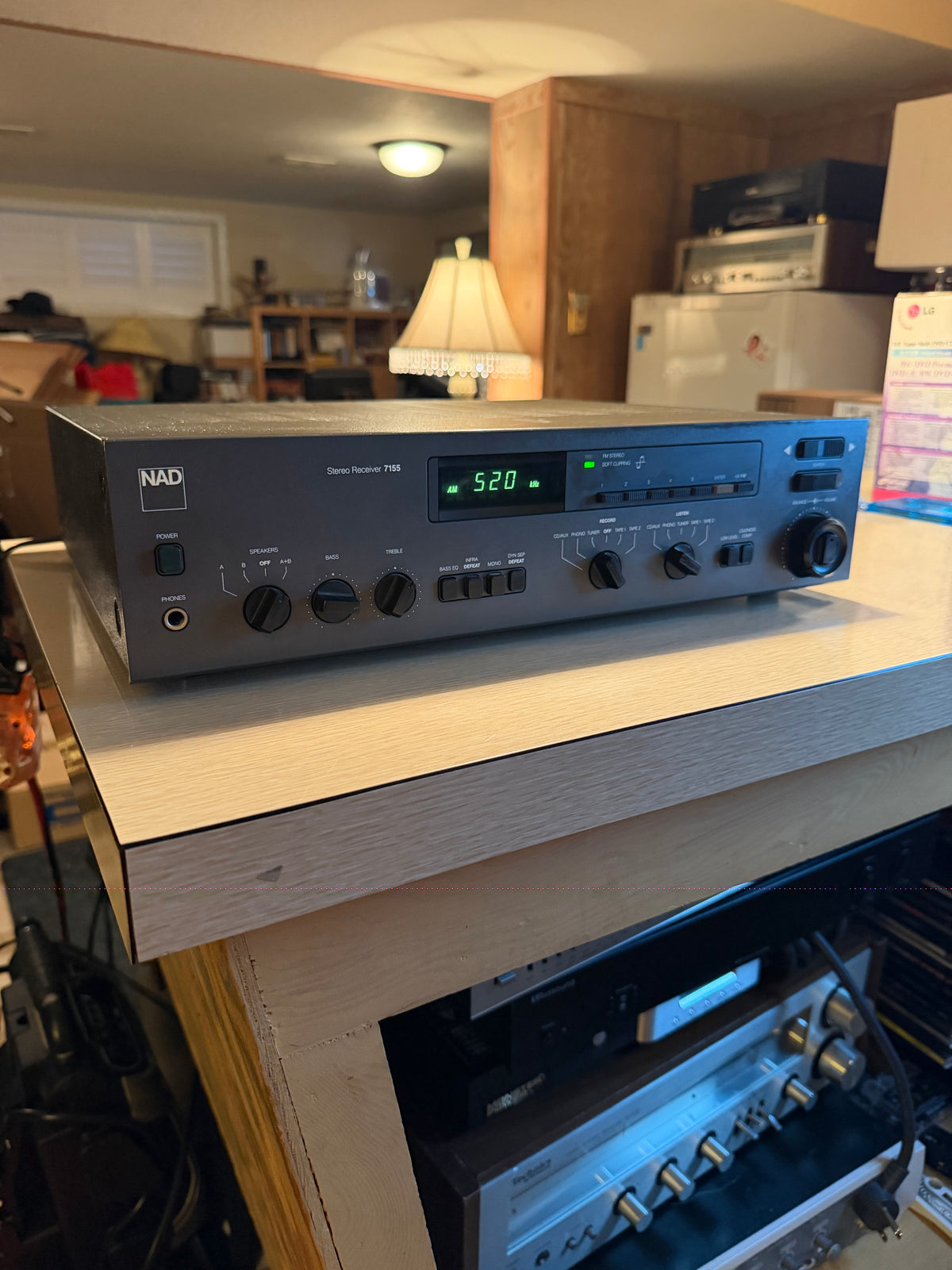 Nad 7155 Am FM Stereo Receiver HI-FI Audiophile Freshly Serviced Crisp Sound🔥🎶