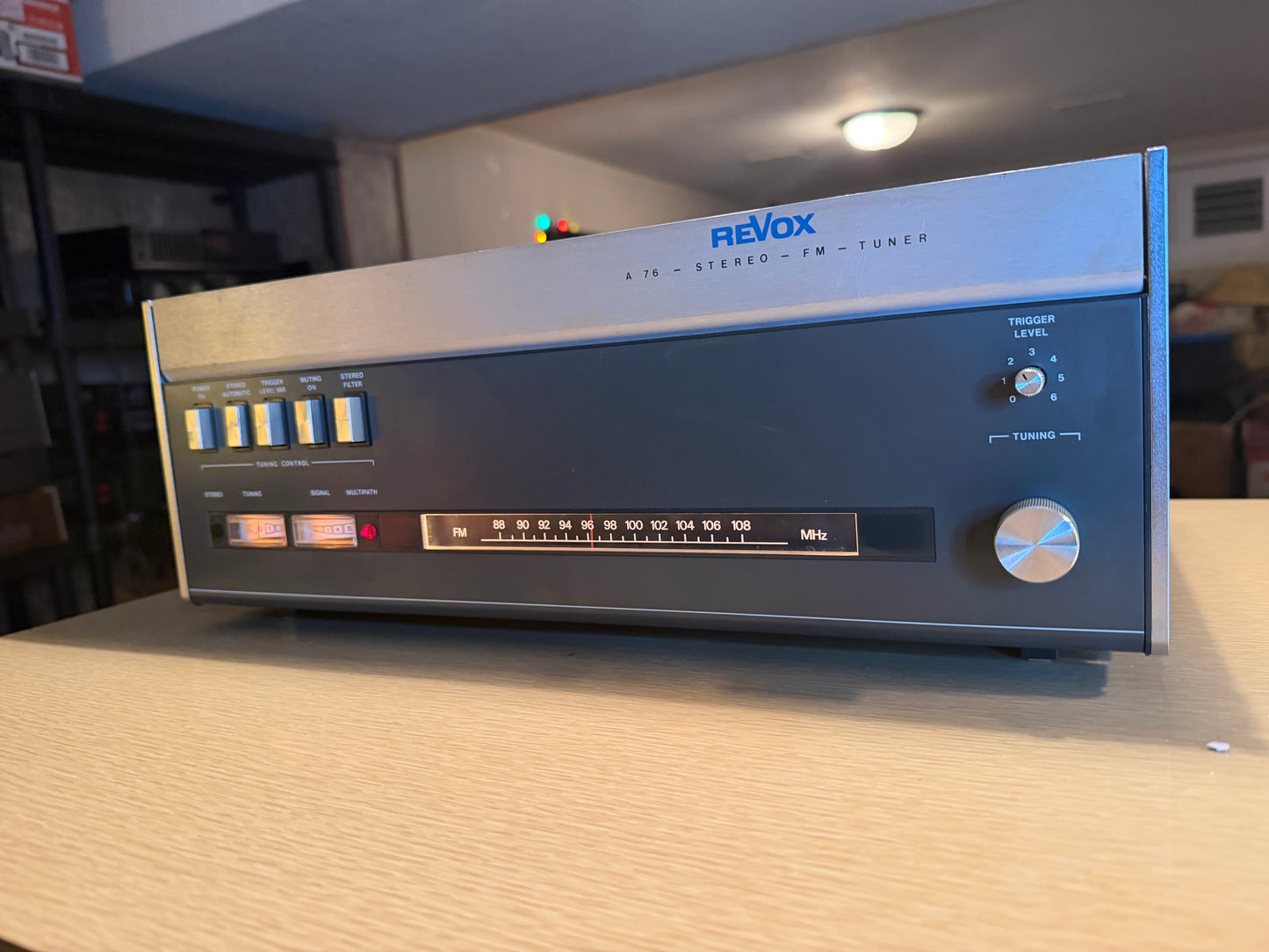 Revox A 76 Radio Studer - Revox tuner build 1968 Made In Switzerland Serviced🎶