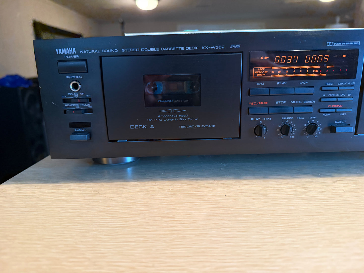 Yamaha Natural Sound Stereo Double Cassette Deck  KX-W362 Fresh Servicing Manual