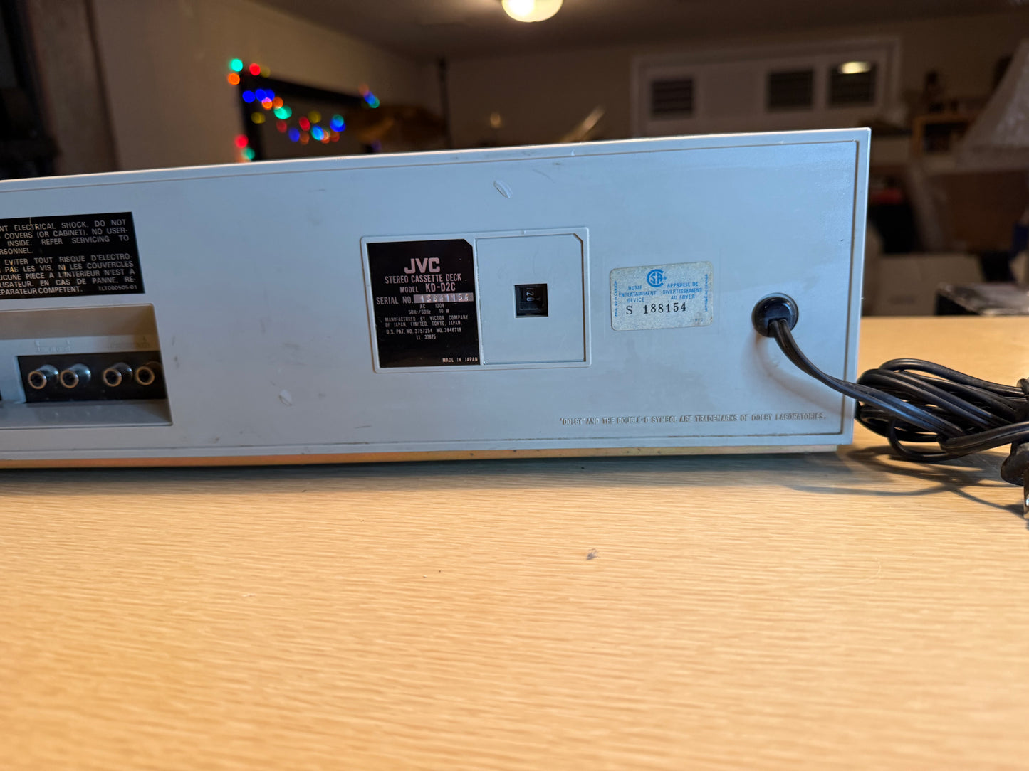 Vintage JVC KD-D2 Stereo Cassette Deck | Serviced Sounds Great Rare Variant🎶