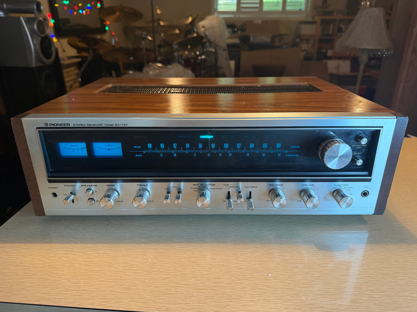 Vintage Pioneer SX-737 Stereo Receiver - New Lamps - FRESHLY Serviced Beauty🔥🎶