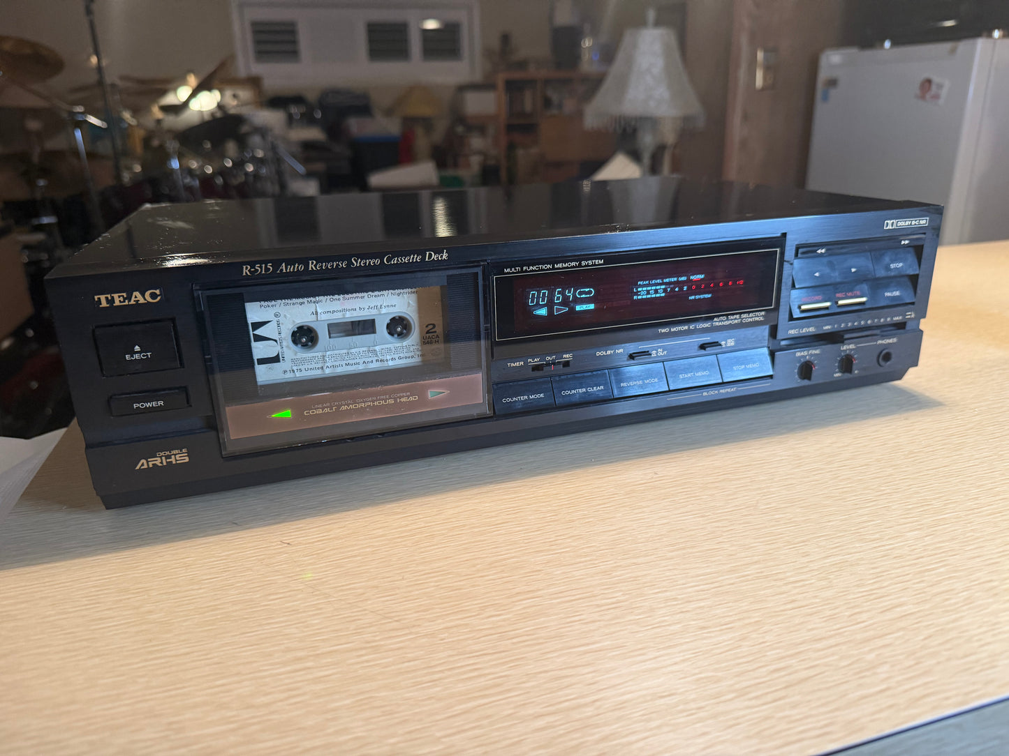 Teac R515 Stereo Tape Cassette Deck Full Fresh Servicing Extremely Rare Sounds👌